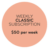 Weekly Classic Subscription Shabbat Flowers Club Los angeles