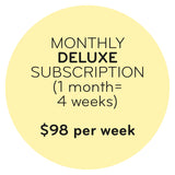 Monthly Deluxe Subscription Shabbat flowers club los angeles woman