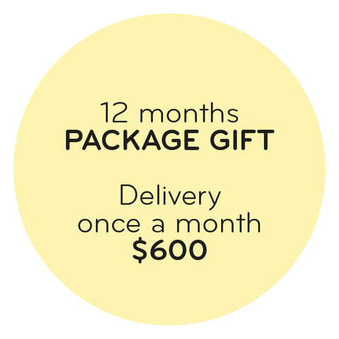 GIFT PACKAGE - ONE YEAR - CLASSIC
